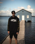 HPLS Signature Oversized Hoodie (Camo Sleeves)